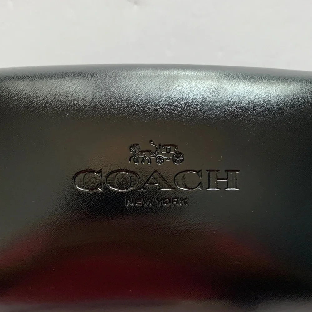 Modern Stylish Coach Black Oversized Sunglasses for Women.